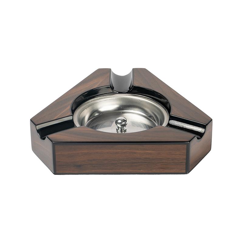 Walnut Triangle Ashtray