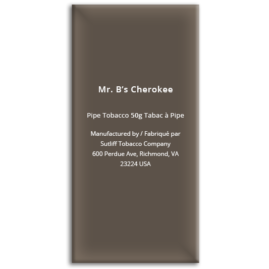 cherokee black tobacco Mr. B's Cherokee (50g)