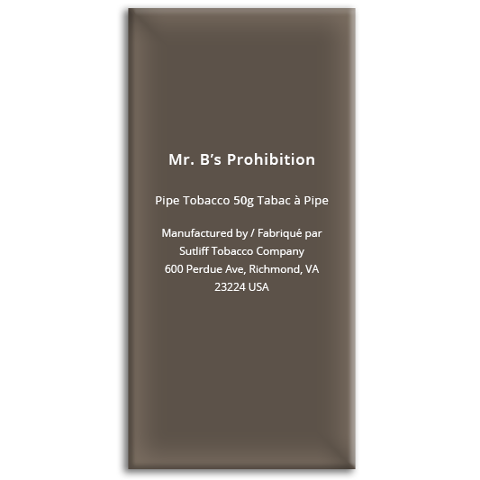 Mr. B's Prohibition (50g)