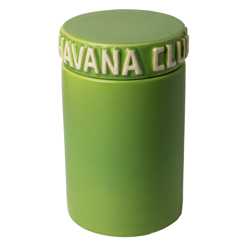 Havana Club Cigar Jar - Green