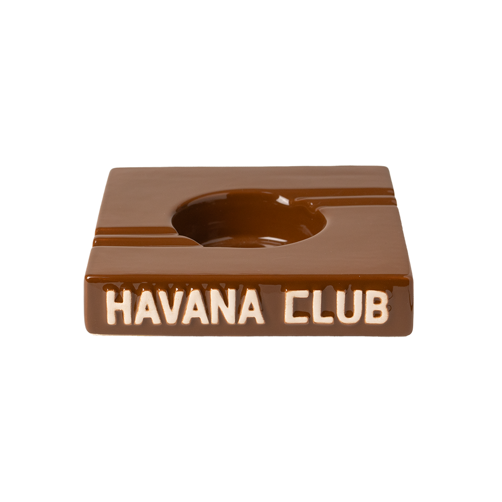 Havana Club Quattro Ashtray - Brown