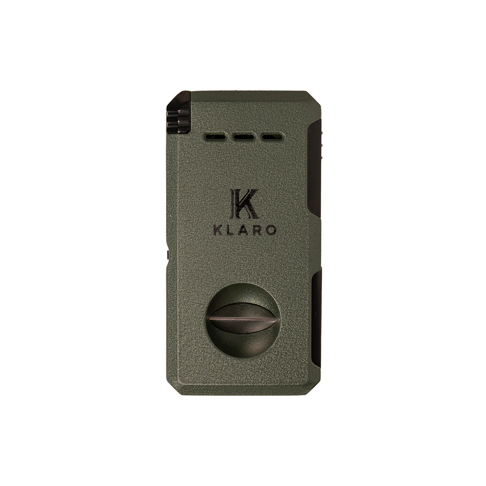 Klaro Overland Pro Lighter & V Cutter - Green