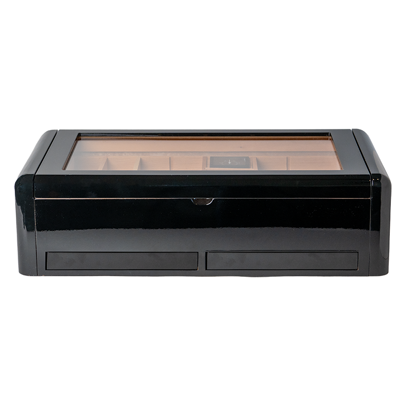 Baldwin Jet Black Humidor - 150 Count