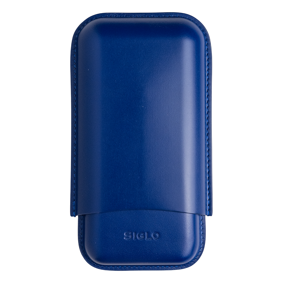 SIGLO Vibrant Blue Cigar Case