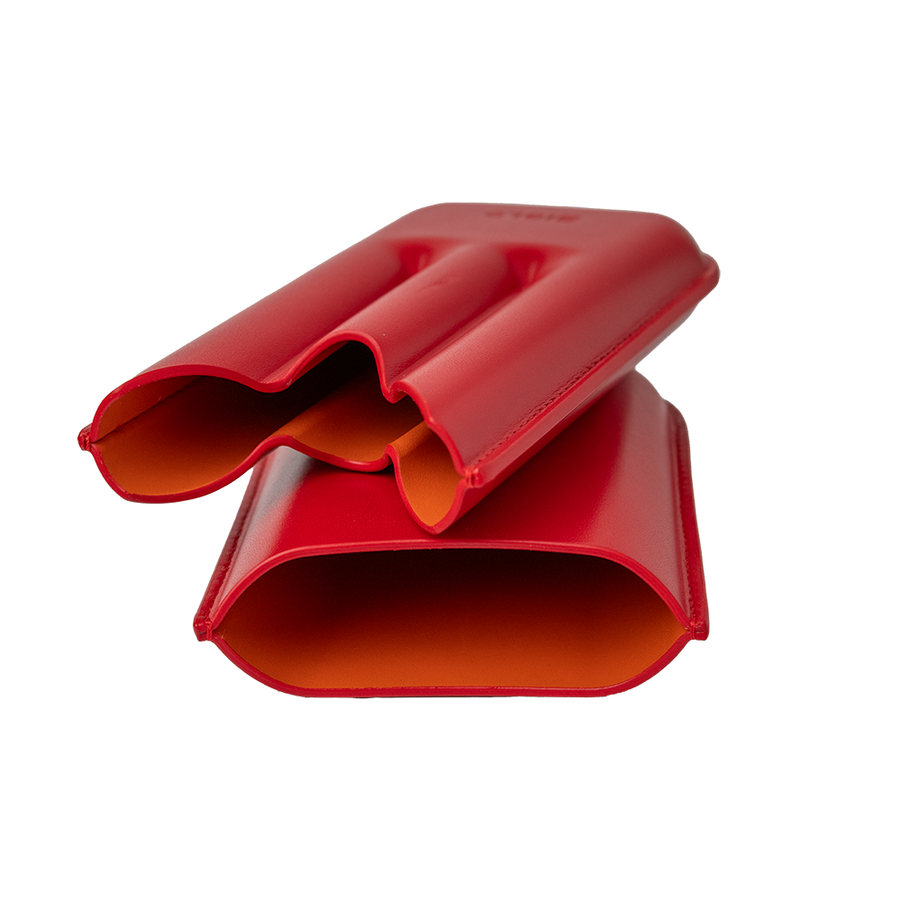 SIGLO Vibrant Red Cigar Case