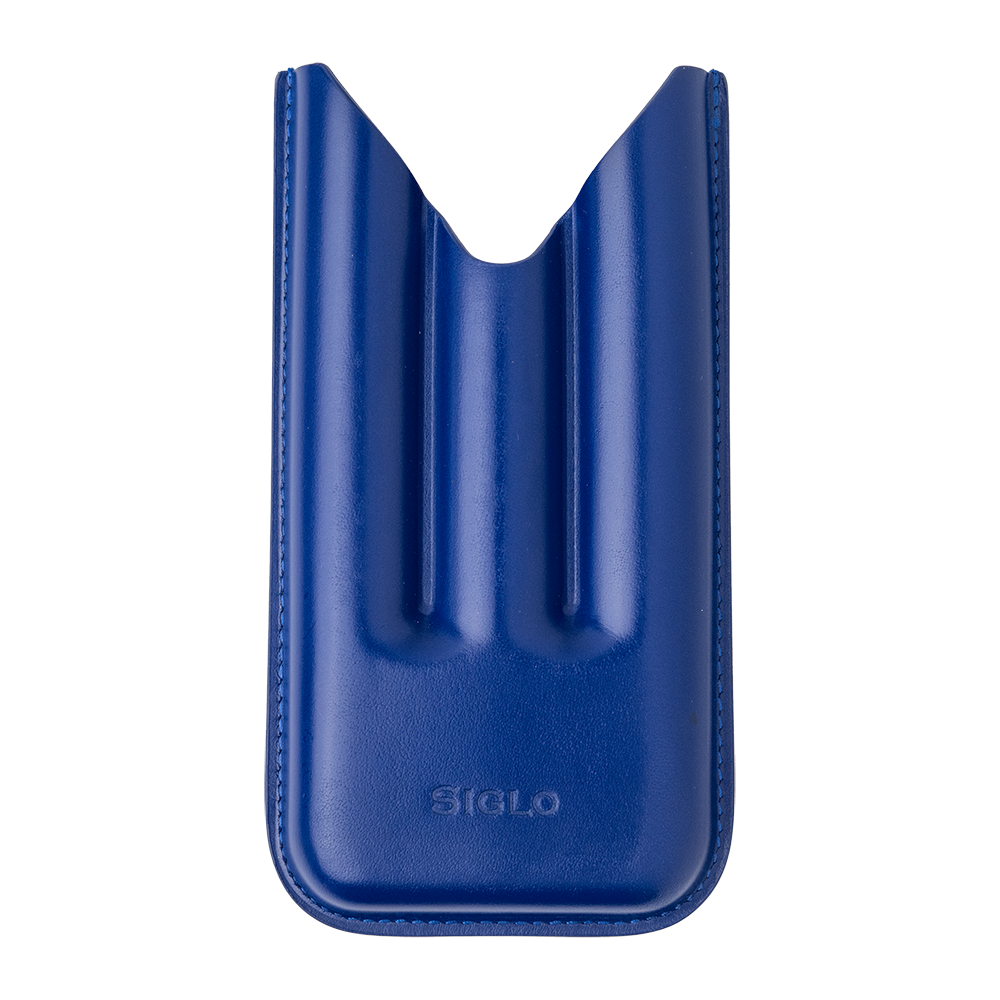 SIGLO Vibrant Blue Cigar Case