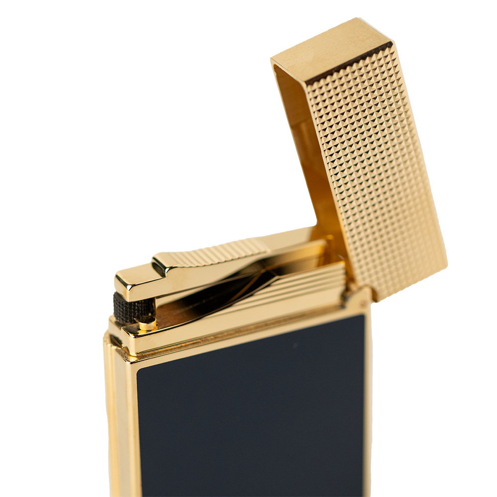 S.T. Dupont Ligne-2 Micro Diamond Head Lighter – Dark Blue