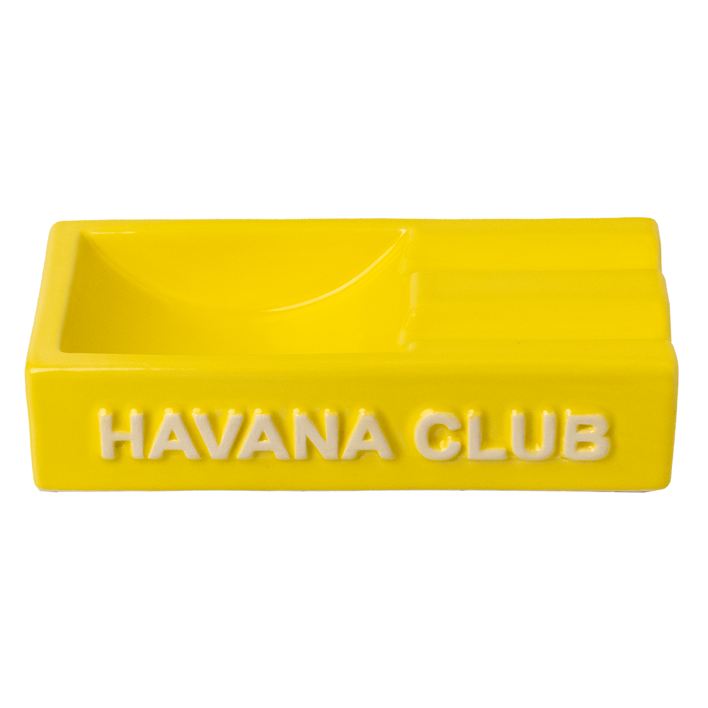 Havana Club Secundo Ashtray - Yellow