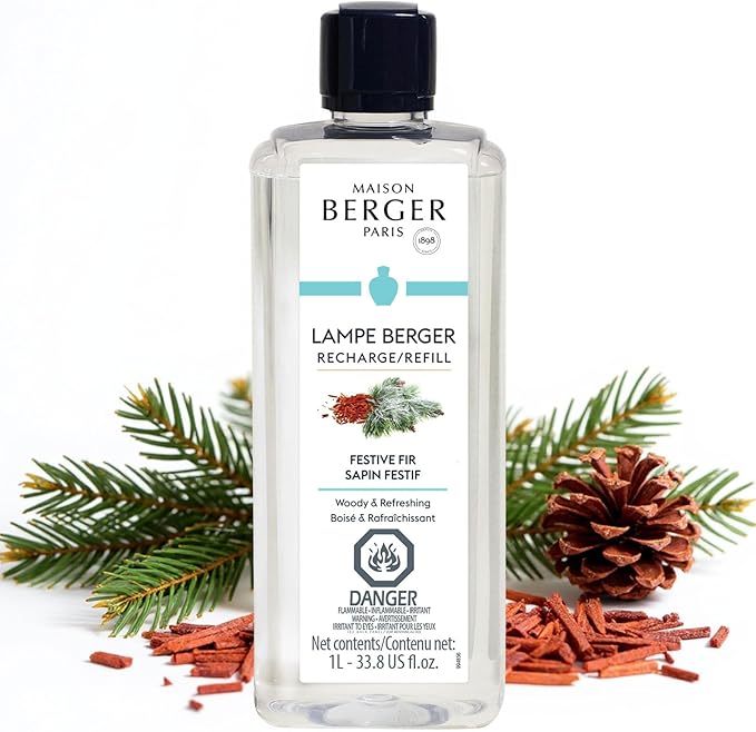 Maison Berger - Festive Fir - Lampe Berger Fragrance Refill - 1L