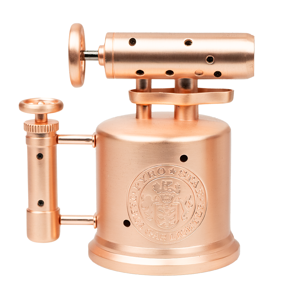 Vector Quadpump Torch Table Lighter - Copper