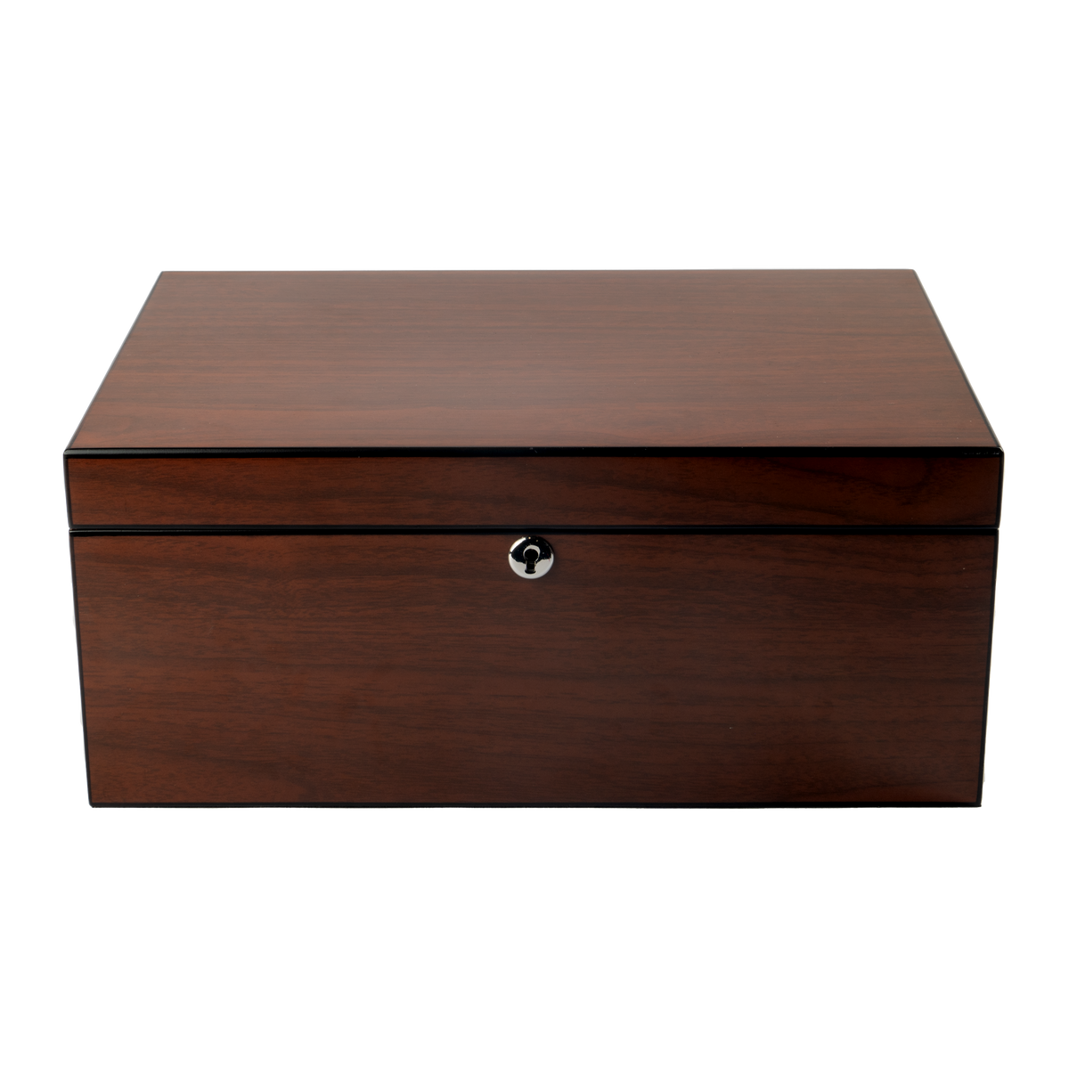 Walnut Humidor - 75 Count | Cigar Studio